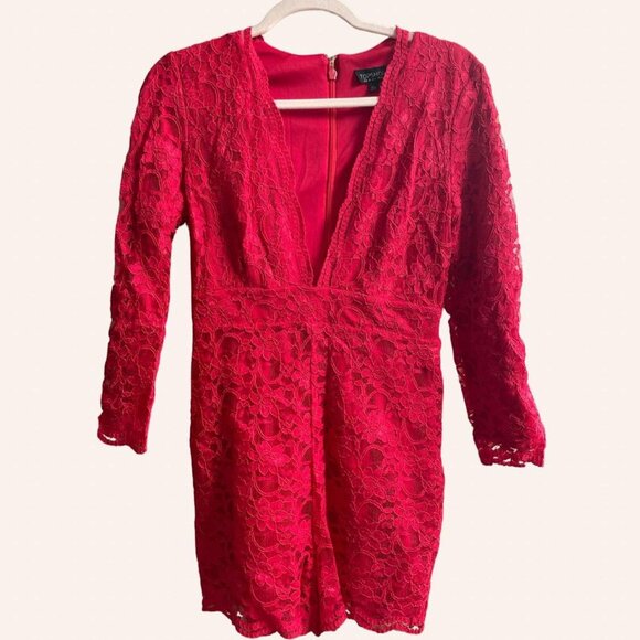 Topshop All-Over Lace Playsuit NWT (XS) - Picture 11 of 11